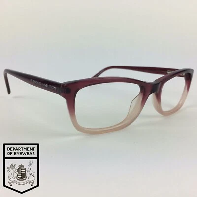 FRENCH CONNECTION eyeglasses PINK FADE CATS EYE  glasses frame MOD:FC10825382815 - Image 1 of 4
