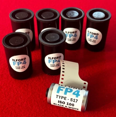 Ilford FP4 Type 517 100 ISO CINE FILM - Image 1 of 4