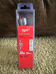 New Milwaukee 48-13-1123 1-1/8" X 6" Ship Auger Bit - Picture 1 of 2