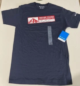 Columbia Sportswear Shirt Tested Tough Gert Boyle NEW Sml - Picture 1 of 3
