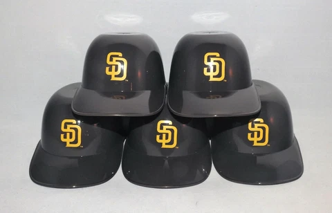 Lot of (5) SAN DIEGO PADRES Ice Cream SUNDAE HELMETS New Baseball Mini Bowl Cover