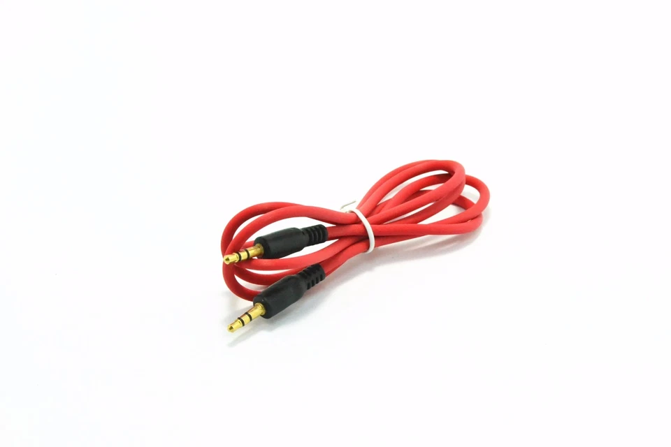 3.5mm AUX AUXILIARY Male to Male Plain Stereo Audio Cable for PC iPod MP3 CAR - Image 1 of 1