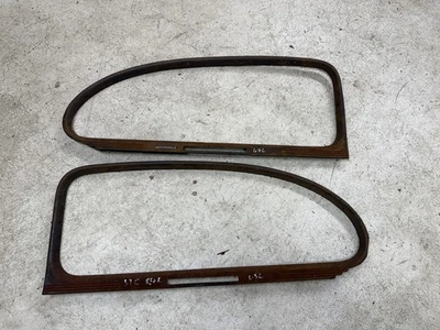 Chevy 1937 1938 sedán de 2 puertas cuarto ventana adorno molduras originales GM par Foto 1 de 4