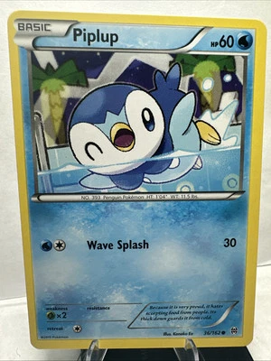 Piplup 36/162 Breakthrough Regular LP-NM - Image 1 of 2