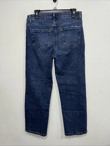 Kensie Jeans The Ella High Rise Straight Women's size 6 Blue Denim jeans EUC - Picture 1 of 12