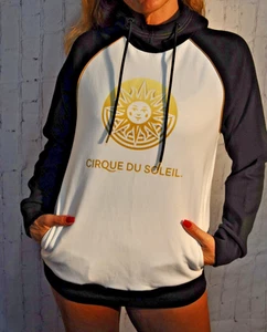 EUC Cirque du Soleil Damen S Crop Hoodie schwarz gold - Bild 1 von 8
