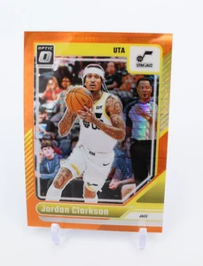 Jordan Clarkson Hyper Orange 007/299 Donruss Optic #122 2024-25 - Imagen 1 de 2