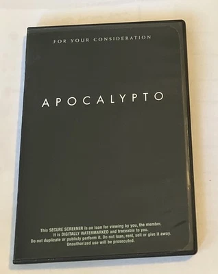 APOCALYPTO For Your Consideration FYC DVD Free Shipping PROMO Screener 2006 - Image 1 of 3