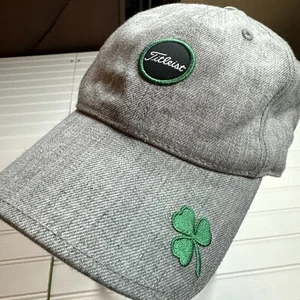 TITLEIST Shamrock Montauk Twill Hat Wool Blend St. Patrick Edition One Size - Picture 1 of 11