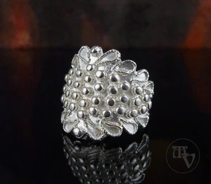 Italienischer Silberring Fede Sarda 835 Silber Gr 51 Vintage Second Hand Schmuck - Picture 1 of 5