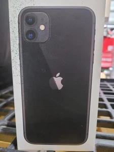 Apple iPhone 11 Black OEM (64GB) Empty Box , Inserts and Apple Sticker - Photo 1 sur 6