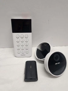 Caméra extérieure sans fil 1080P SimpliSafe blanche CMOB1 et clavier * LIRE * - Photo 1/8