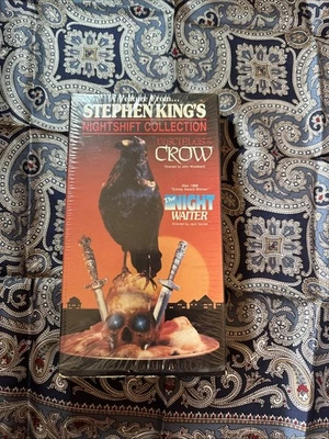 Stephen King Nightshift Collection VHS - Disciples of the Crow/The Night Waiter - Image 1 of 4