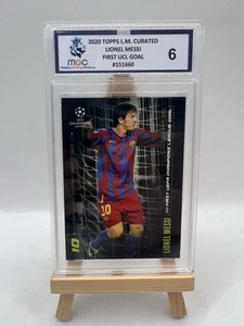 Lionel Messi Topps Designed by Lionel Messi FC Barcelona Greatest Goals Grade 6 - Picture 1 of 12
