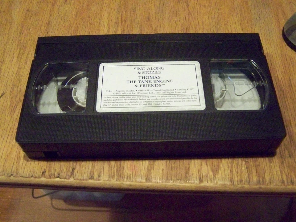 THOMAS THE TANK ENGINE & FRIENDS   SING ALONG &  STORIES VHS TAPE - Image 1 of 1