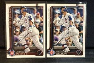 2025 Topps Series 2 - Seiya Suzuki -  #457 -  Cubs - LOT OF 2 - Chicago Cubs - Picture 1 of 2