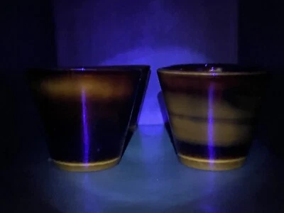 Candelabros votivos de vidrio rojo brillante TAG Cadmio S/4 NO PARPADEADOS Foto 1 de 4