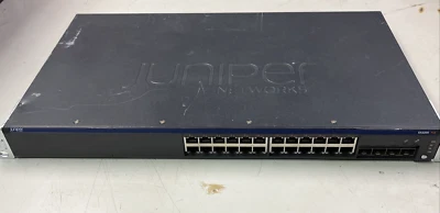Juniper 24-Port Gigabit Ethernet PoE+ & 4-Port SFP Network Switch EX2200-24P-4G - Image 1 of 4