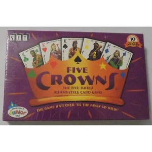 Lot Enterprises Five Crowns 5 Costumed Rummi Style Jeu de Cartes 10 Best Game Awards - Photo 1/2