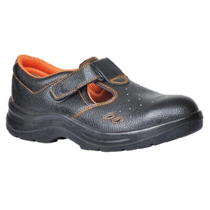 Sandalia Portwest FW86 Ultra Seguridad Steelite S1P Puntera de Acero Cuero Negra - Imagen 1 de 3