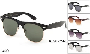 Classic Kids Sunglasses Vintage Retro Toddler Lead Free 100% UV Boys Girls - Picture 1 of 11