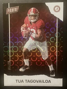 Tua Tagovailoa /25 Rookie Holo Circles Insert 2021 Panini Father's Day #FB7 - Picture 1 of 7