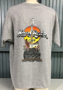 Hard Rock Cafe grau 2000 Evolution of Rock Las Vegas XL T-Shirt - Bild 1 von 5