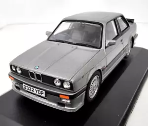 BMW E30 Coupe 325i Sport 1986 silber Vanguards Maßstab 1:43 Diecast Modell VA13400 - Bild 1 von 19