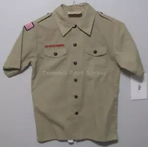 Camicia uniforme Boy Scout now Scouts BSA taglia gioventù media SS SPEDIZIONE GRATUITA 050 - Foto 1 di 4