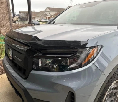 Protector de capó BugFlector II deflector protector contra insectos para Honda Ridgeline 2021-2025 Foto 1 de 4