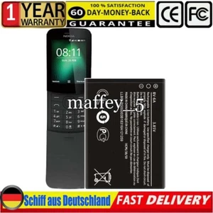 Lithium polymer Akku Für Nokia TA-1048 TA-1059 8110 4G Nokia Banana 2060 BV-6A - Zdjęcie 1 z 7