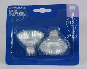 TCP Halogen Spotlight Bulbs Pack of 6 Homebase MR16 430 Lumen 35 Watt BRAND NEW - Picture 1 of 3