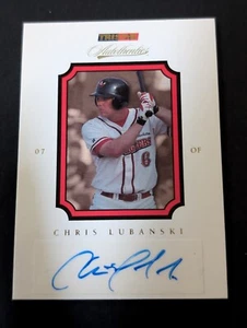 ⚾🔥2007 TRISTAR Autothentics Autographs #19 Chris Lubanski⚾🔥 - Picture 1 of 7
