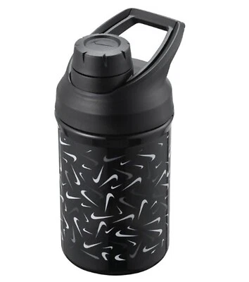 Nike TR Hyper-Charge CHUG Bottle Tumbler Black Cycling 350ml GYM Cups DM8282-906 - Image 1 of 4