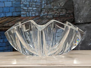 Cristal D'Arques Gigogne Florero de Cristal Forma de Estrella Cuenco París Arte Vidrio Regalo 12 pulgadas - Imagen 1 de 11