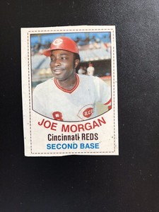 1977 HOSTESS #2 JOE MORGAN HOF CIN REDS— ALL LINES INTACT💥*** (wph)
