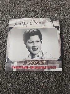 Patsy Cline Snapshot Audio CD Brand NEW OOP 10 Tracks Plus 4 Photos - FREE S&H - Picture 1 of 3