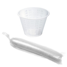 Medicine Cups, 1 Oz., Made with Translucent Plastic, for Measuring & Di