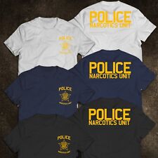 NEW Chicago NARCOTICS Police Department United States Tee T-Shirt S-3XL