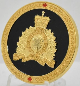 Royal Canadian Mounted Police Prime Minister Protection Detail Challenge Coin - Picture 1 of 2