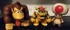 2009 Banpresto Donkey Kong  Toad Bowser Figures Super Mario Collection Nintendo 