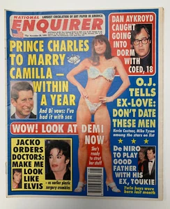 National Enquirer 28. November 1995, Demi Moore, Prince Charles, Michael Jackson - Bild 1 von 3