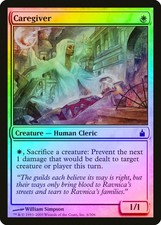Caregiver FOIL Ravnica: City of Guilds NM White Common MAGIC MTG CARD ABUGames