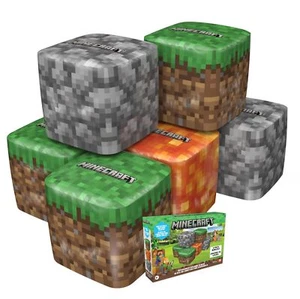 PLAYVIEW BRANDS Six Officially Licensed Minecraft Kid Sized Giant Inflatable	 - Picture 1 of 8