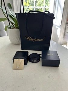 Chopard Happy Hearts Diamond White Gold Pendant  Brand New In Box RRP: £2,490 - Picture 1 of 4