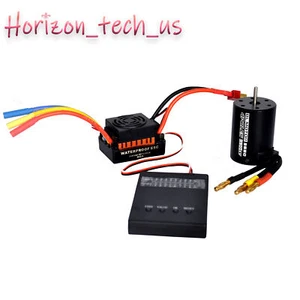 3650 3900KV motor sin escobillas + combo controlador ESC 60A para camión de autos de radiocontrol 1/10 - Imagen 1 de 15