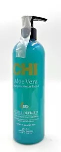 CHI Aloe Vera Curls Defined Curl Enhancing Shampoo 11.5 oz - Picture 1 of 1