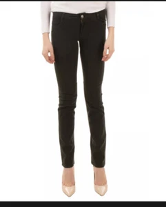 RRP €120 SIVIGLIA Trousers Size 25 Stretch Garment Dye Houndstooth Made in Italy - Picture 1 of 7