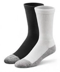 Dr Comfort Diabetic Crew Length Socks Supports Shape to Fit Seamless New  - Picture 1 of 3