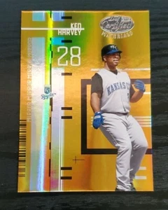 2005 Leaf Certified Materials Mirror Gold #86 Ken Harvey /25 - Picture 1 of 2